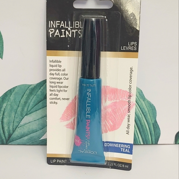 Teal Lip Paint - Picture 1 of 2